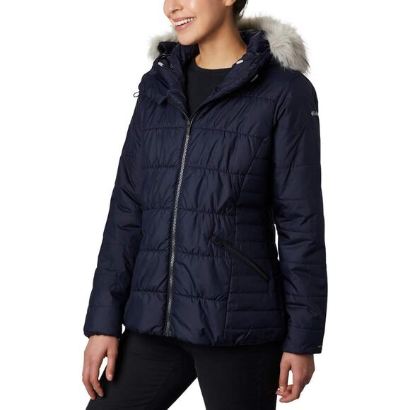 NWT Columbia Women's Sparks Lake Jacket - Dark Nocturnal, Size Large - Picture 1 of 7